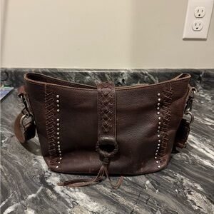 Montana West Genuine Leather Crossbody Concealed o